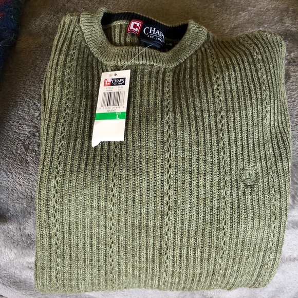 Chaps Other - Olive green men’s Chaps sweater